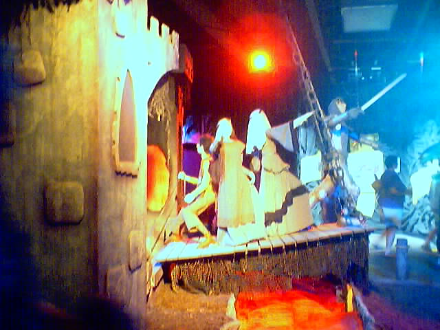 Okay, so the story is that the FDA is this group of people and then all those bad germs and diseases that you get from spoiled meat and such are represented by a Dragon.