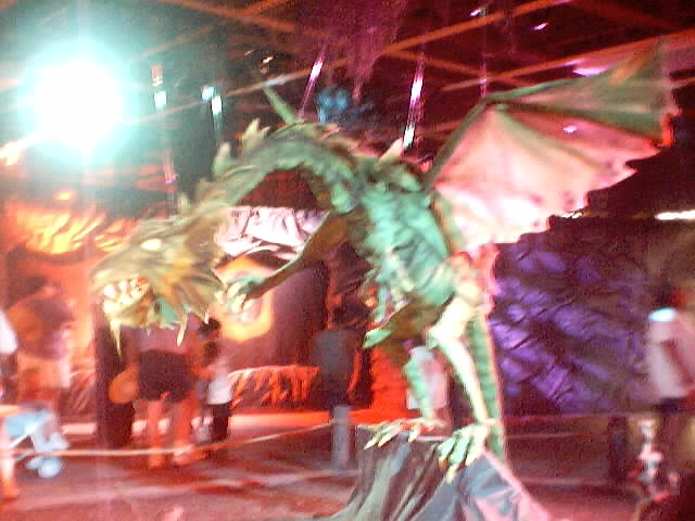 Here's the big bad dragon fighting with the FDA. I just can't feel the symbolism...